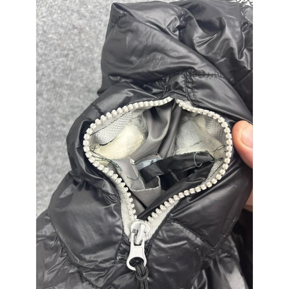 The‎ North Face Jacket Youth 10-11 Black Summit Series Hooded Puffer Insulated